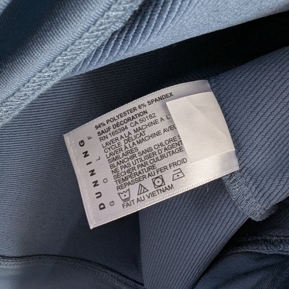 NWT Dunning Golf Men's Player Jersey Performance Quarter Zip Vest Sz XL - Picture 7 of 11